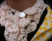 Cotton Crochet Collar
