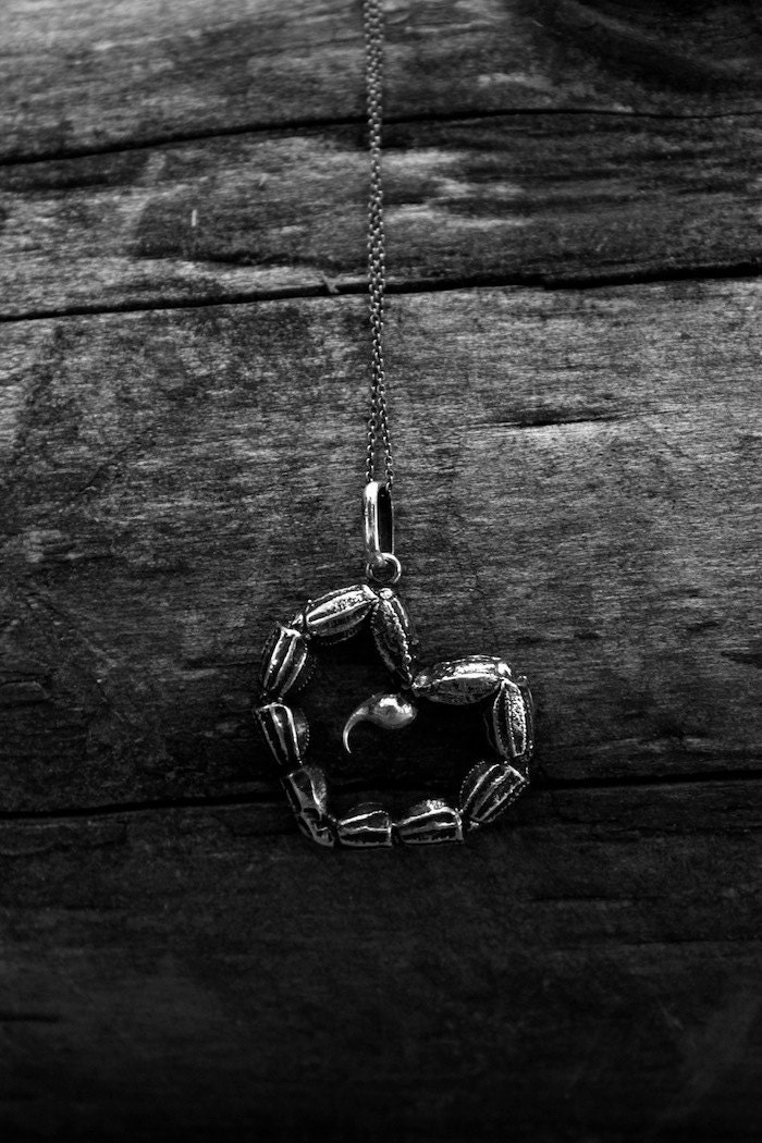 Dangerous Love, a handcrafted pendant.