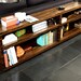Bookcase Modern Home Decor Office Decor Media Console Chocolate Ebony-Macassar Bookshelf Console Entertainment Storage Customize your Order