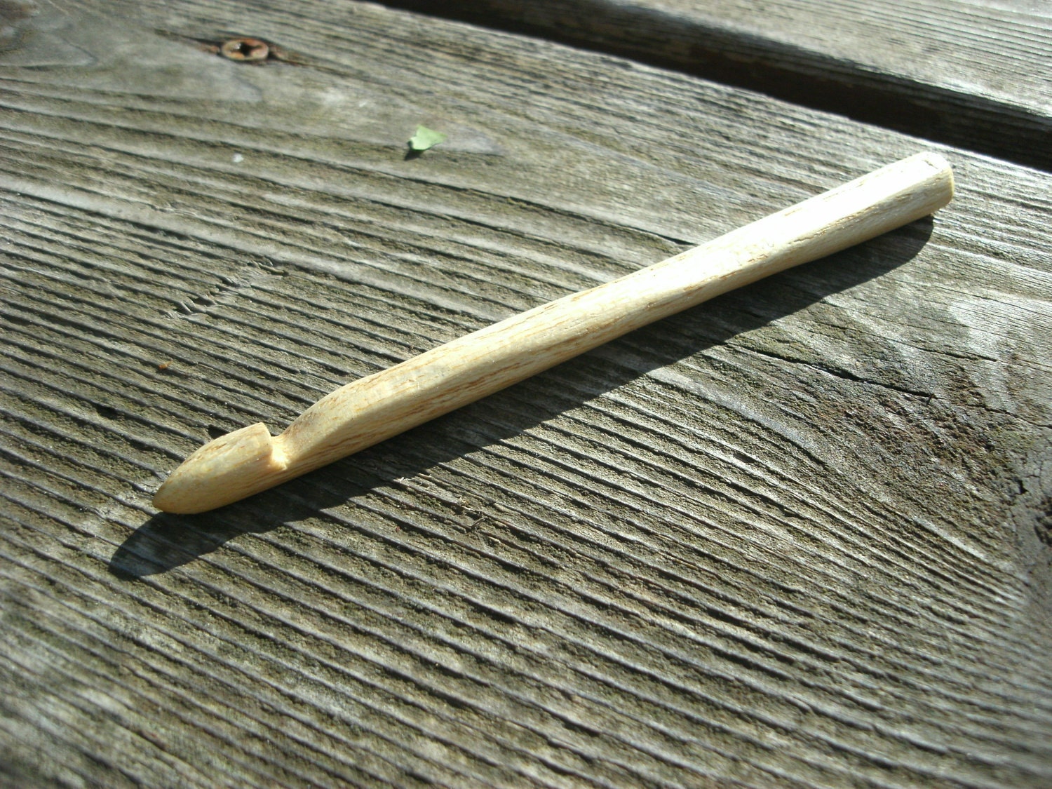 Wood Crochet Hook Size (K 6.5mm)