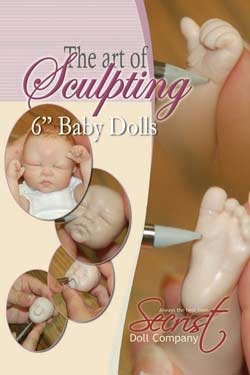 OOAK Hand Sculpted Polymer Clay Baby DVD Tutorial