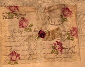 French Vintage Handmade 100% Organic Lavender Sachet (Sachet001)