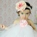Blushing Beauty Flower Girl Dress - Ribbons N' Royalty Couture Collection - Weddings, Tutu, Special Occasions, Dresses, Clothing