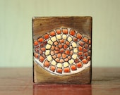 Mid Century Modern Hand Painted Vase - Danish Modern Rorstrand Era Art Pottery