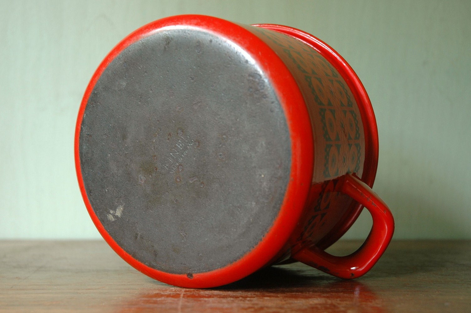 Finel Enamel Pot Kaj Franck - Danish Modern Daisy Pot Arabia of Finland