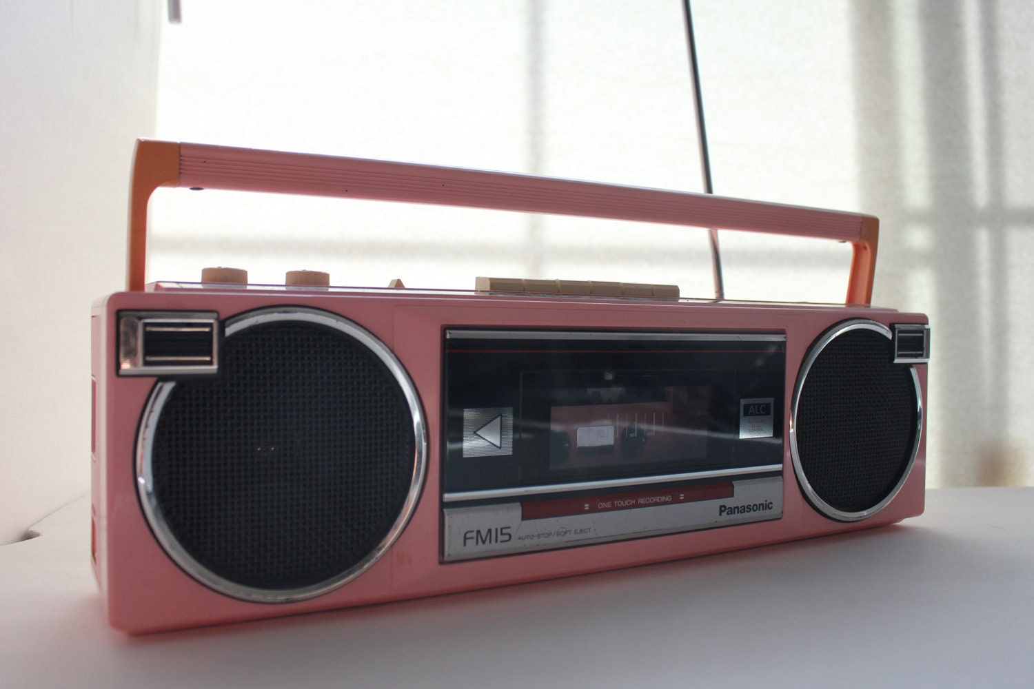 pink cassette player