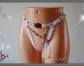 Sexy Jeweled G String, Size S to M, Worldwide Shipping