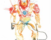 Masters of the Universe Beastman Watercolor