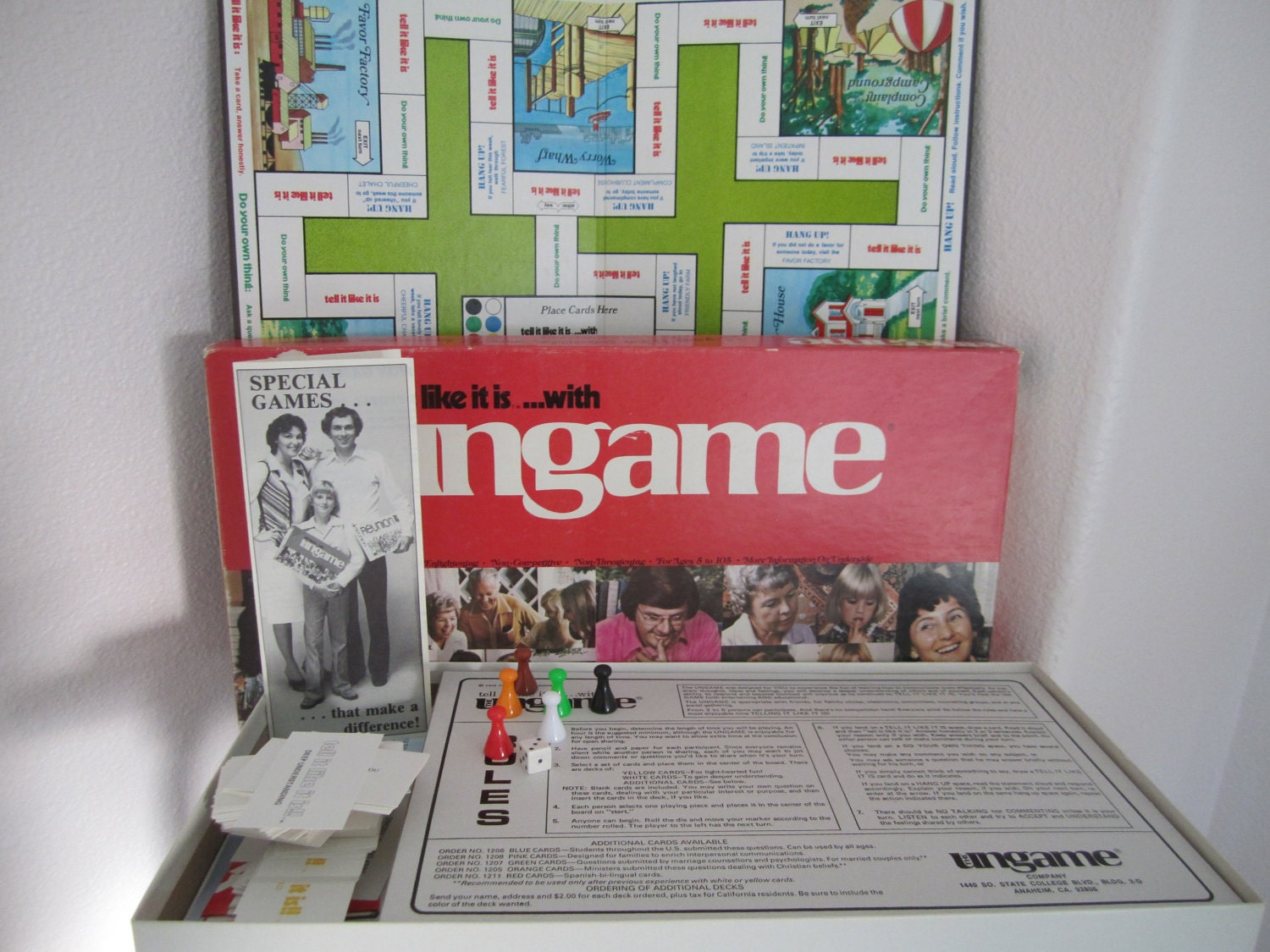 Ungame Tell it like it is 1970's