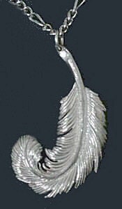 Buy good luck charms - sterling silver 925 swan feather celtic good luck charm Real Sterling silver 925 pendant Charm jewelry