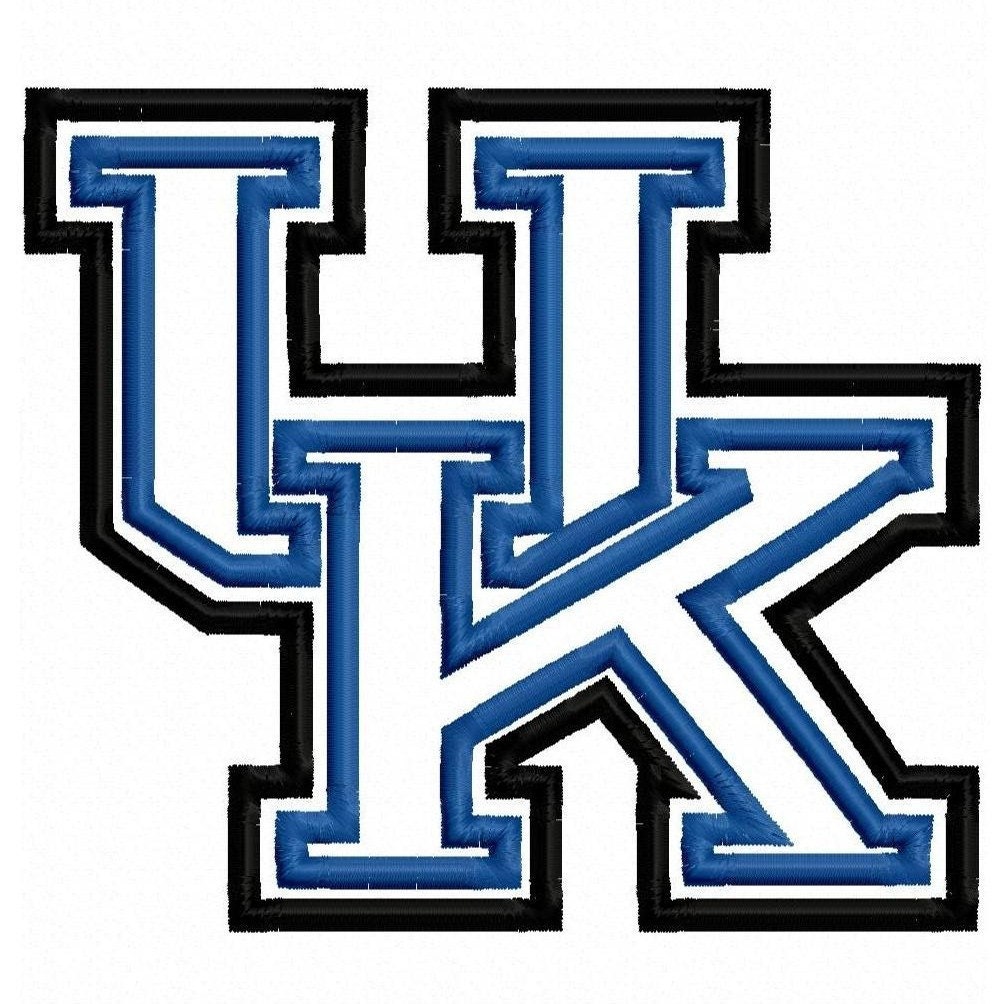 UK Applique Machine Embroidery Design 4x4 5x7 6x10 Kentucky