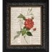 dictionary art print vintage RED TEA ROSE book page print on upcycled vintage dictionary page 8x10