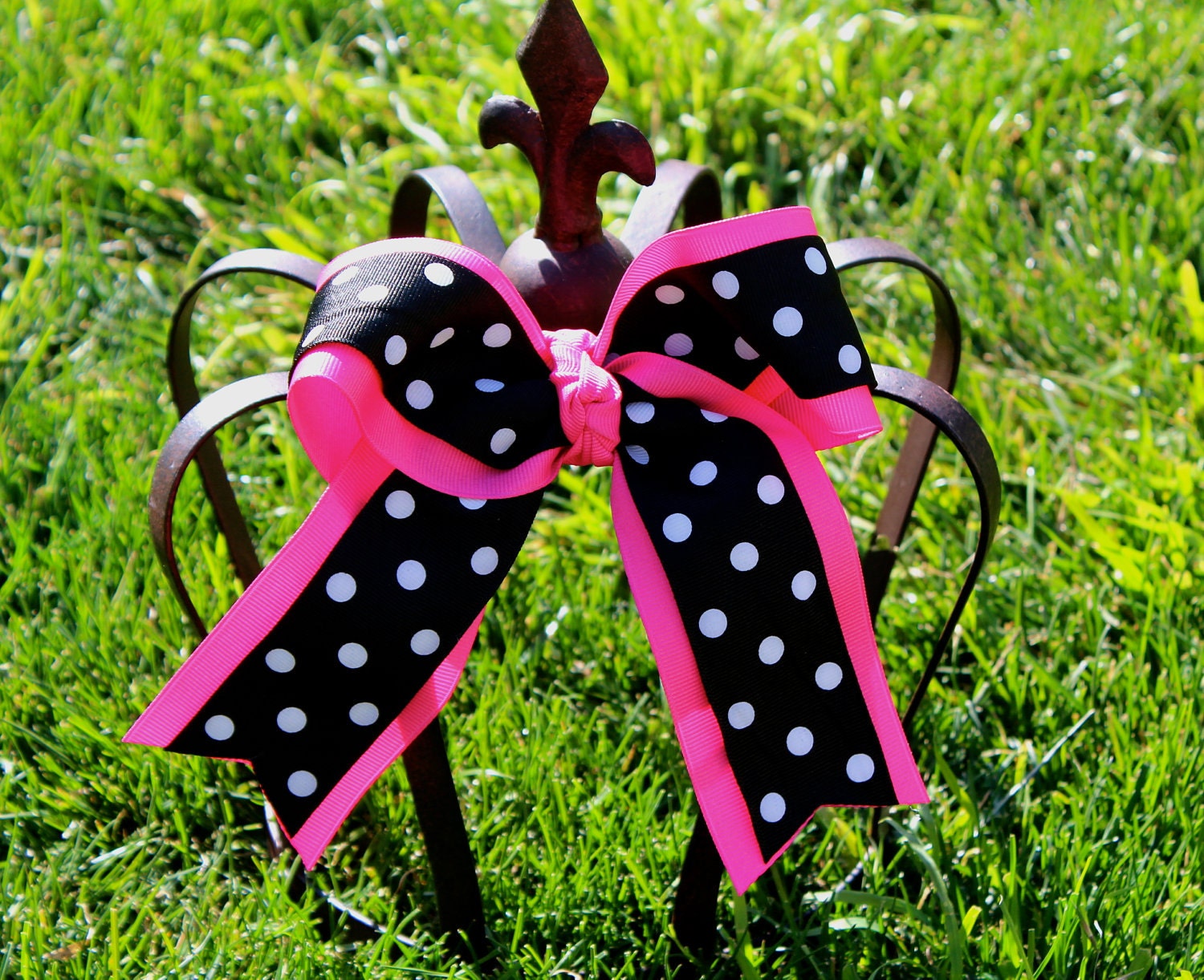 Big Bow - Cheer Hair Bow - Large Hair Bow - Hair Bow