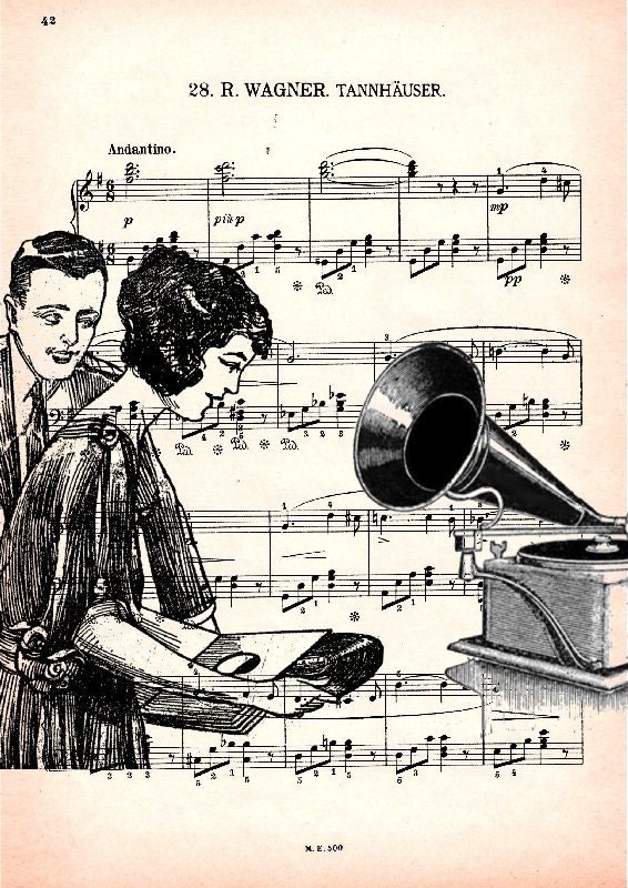 MUSIC RETRO 72 art print art poster mixed media