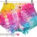 Vintage LEVIS Rainbow Tie Dye Dyed Denim High Waist Cut Off shorts XXS