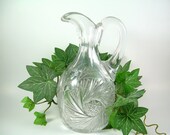 Cut Glass Vinegar Cruet