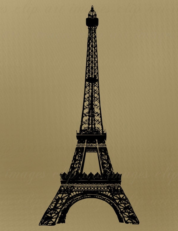 Eiffel Tower Clip Art, Royalty Free, No Credit Required for designers and crafters, png and vector files included