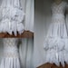 White Fairy Dress Upcycled Wedding Dress Grown Tattered Romantic Dress Upcycled Woman's Clothing Shabby Chic Funky Eco Style