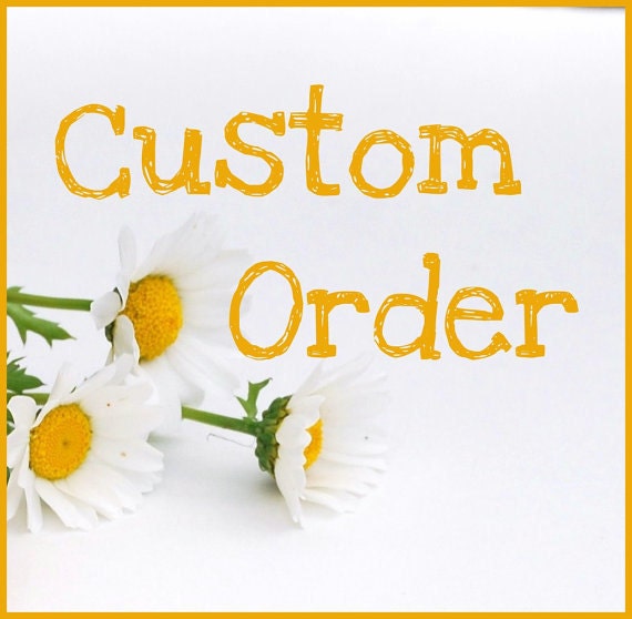 Custom Listing for Connie