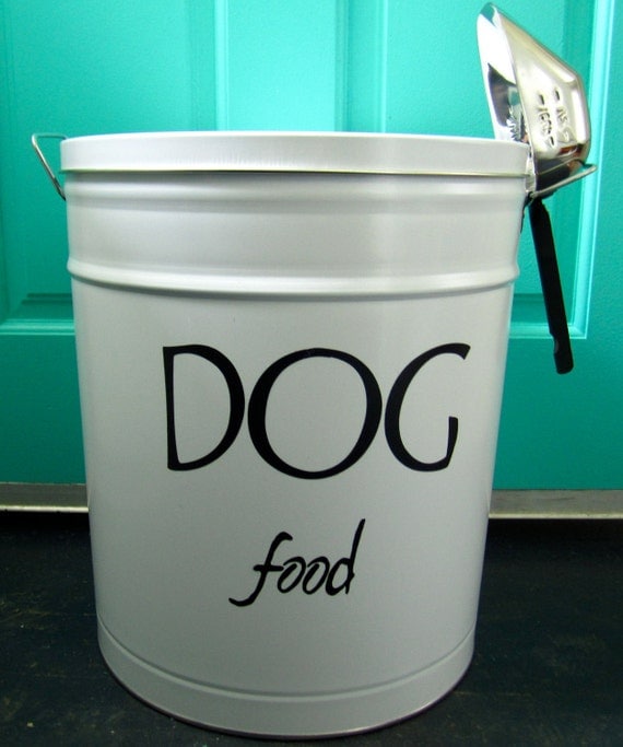 Pet Food Storage Tin
