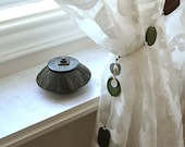 Curtain Tiebacks - drapery holder - tie backs curtain