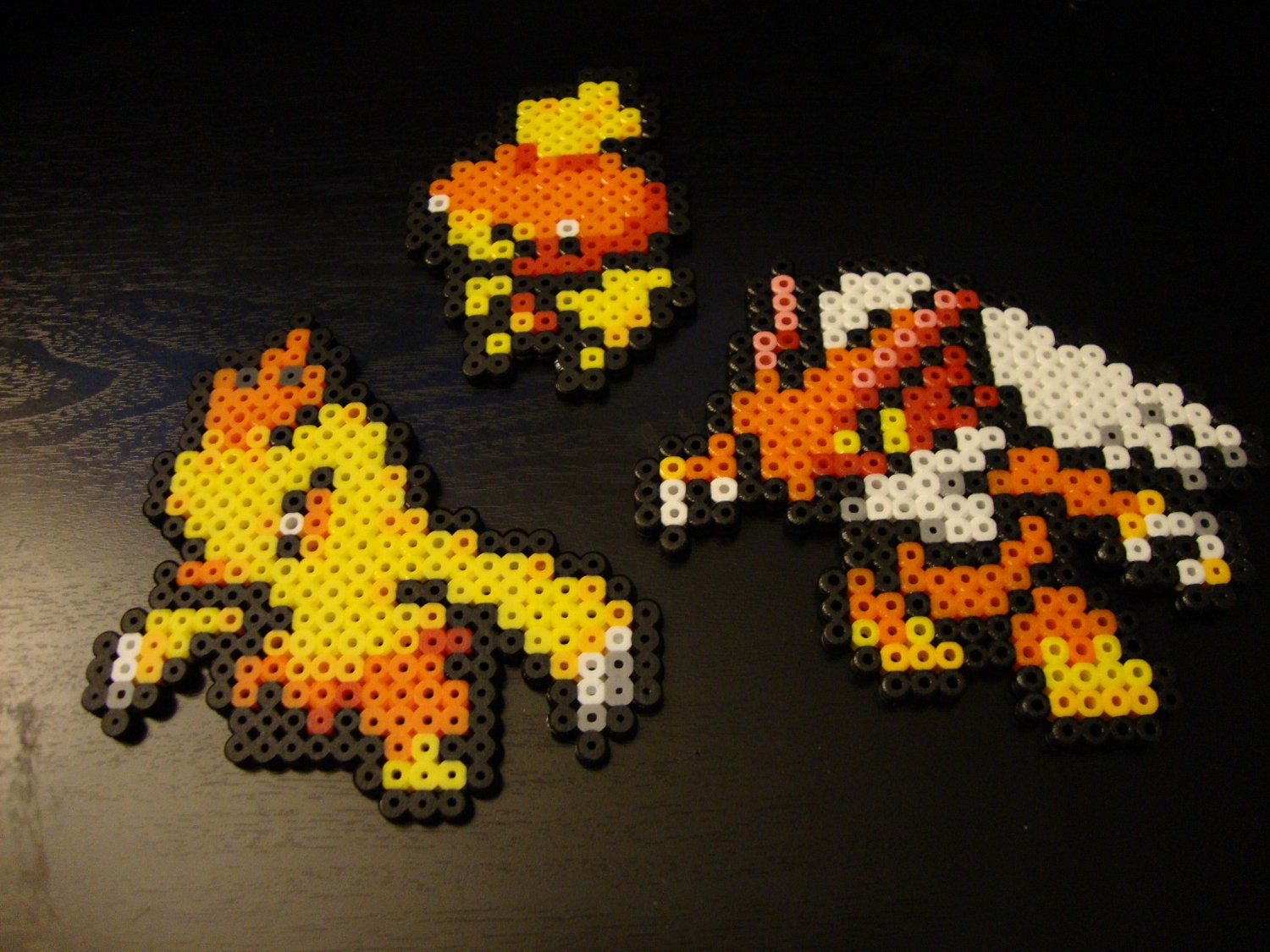 Pokemon Bead Sprite Set - Torchic Family