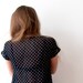 Polkadot blouse - made to order