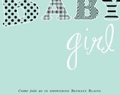 Customizable Baby Shower Girl or Boy Gender Neutral Printable PDF File