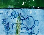 Beneath the Sea - Signed Original Monoprint