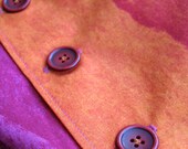 4T Short Sleeve Tunic Dress - Orange and Pink Marimekko Cotton