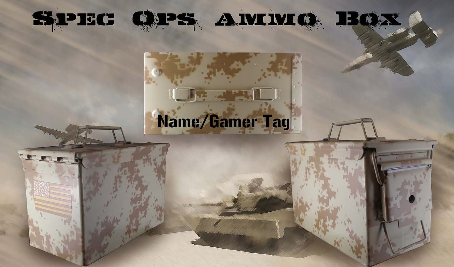 Custom Spec Ops Ammo Box
