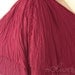 Strapless Ruffle Dress or Maxi Skirt in Red