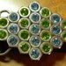 OOAK Hex Nut Belt Buckle with bling