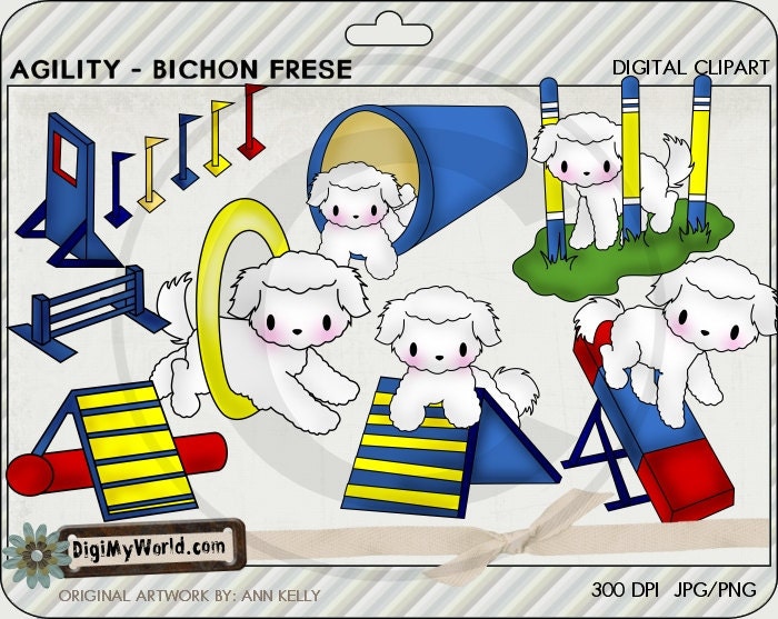 Bichon Clip Art