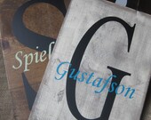Personalized Family Wood Name Plaque