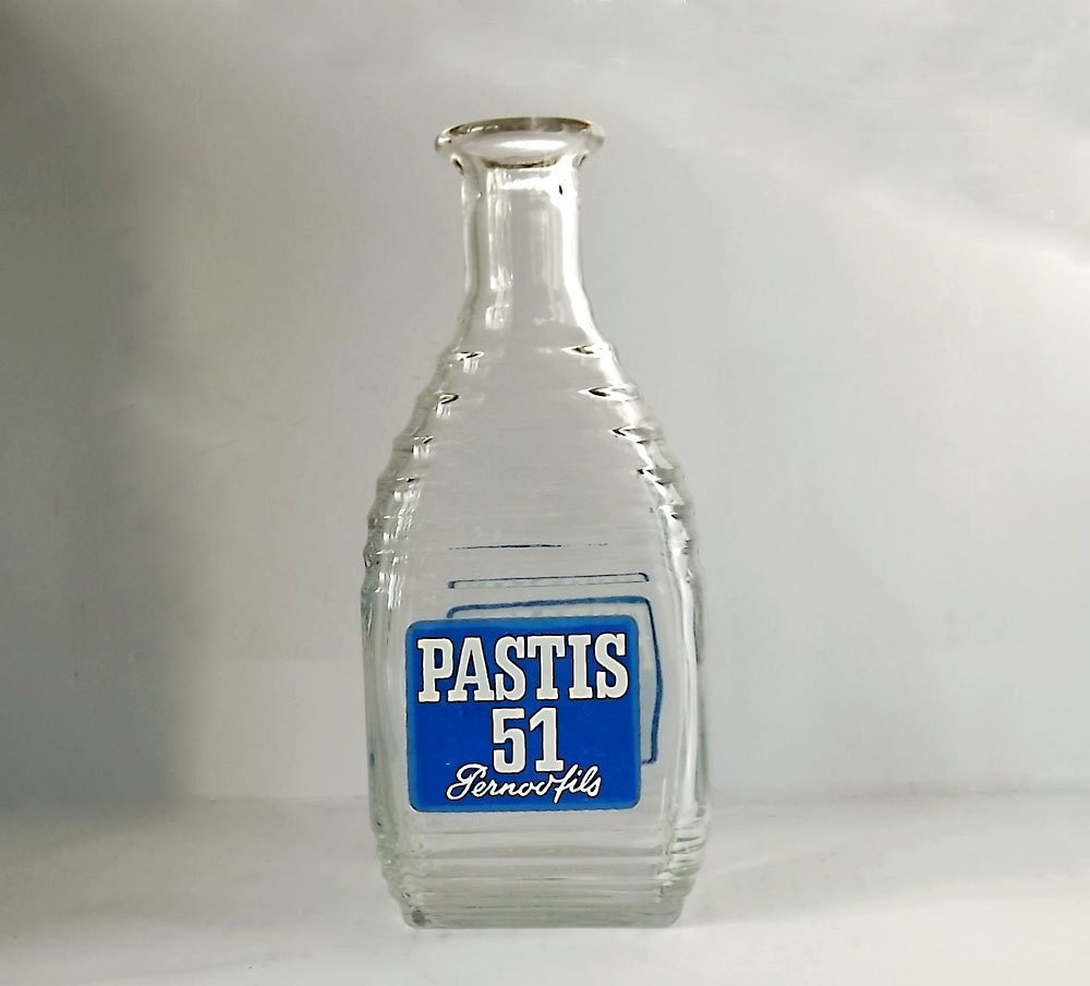 Pastis 51, Pernod 45 water carafe - the great French aperitif