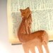 magical woodland fox hair fork