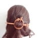 Werewolf moon teen wolf hair pin shawl pin