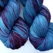 Merino Cashmere Nylon Sock Yarn - MCN Fingering Weight Yarn in Royalty Colorway