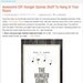 Rue's Song Hunger Games Inspired Poster 11" x 14" in White