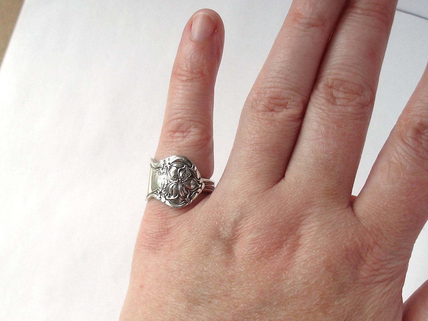 Wholesale Lot of 12, Silverplated Vintage Spoon Rings