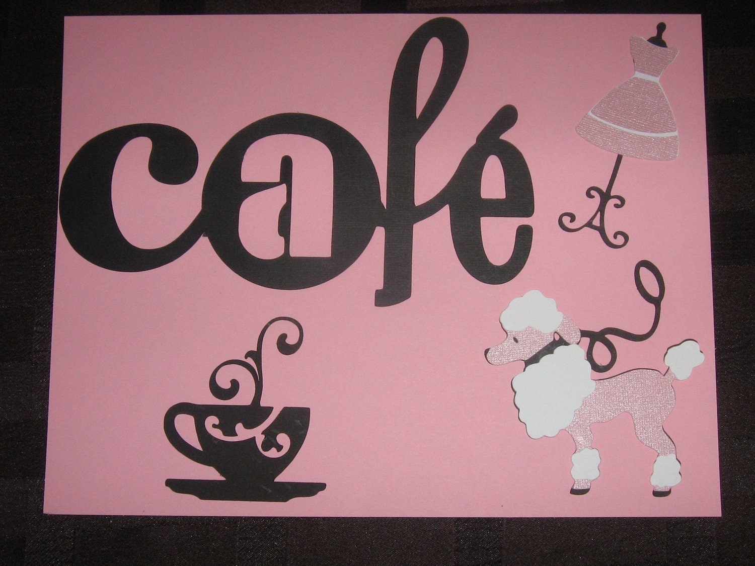 Paris Cafe Sign