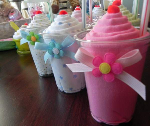 Receiving Blanket Milkshake - Unique Baby Shower Gifts and Favors