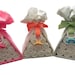 Diaper Cake Stork Bundle - Unique Baby Shower Gift, Centerpiece, Favor receiving blanket pacifier girl boy neutral