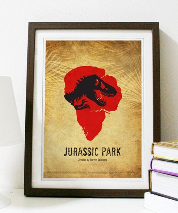 Jurassic Park A3 Poster Print