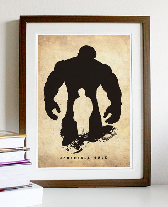 Incredible Hulk A3 Poster Print