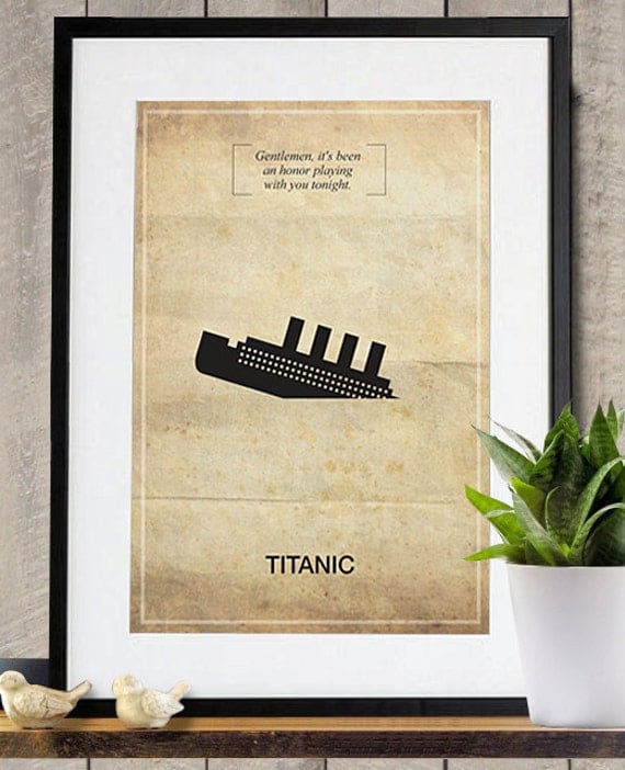 Titanic Memorable Quote Vintage 11X17 Poster Print