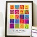 Star Wars Pop Art A3 Poster Print