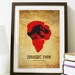 Jurassic Park A3 Poster Print