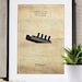 Titanic Memorable Quote Vintage 11X17 Poster Print